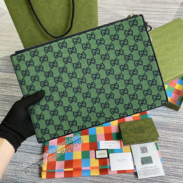 Gucci新款包包 古馳GG Marmont系列手拿包 Gucci彩色帆布女士手拿包 657581  ydg3282